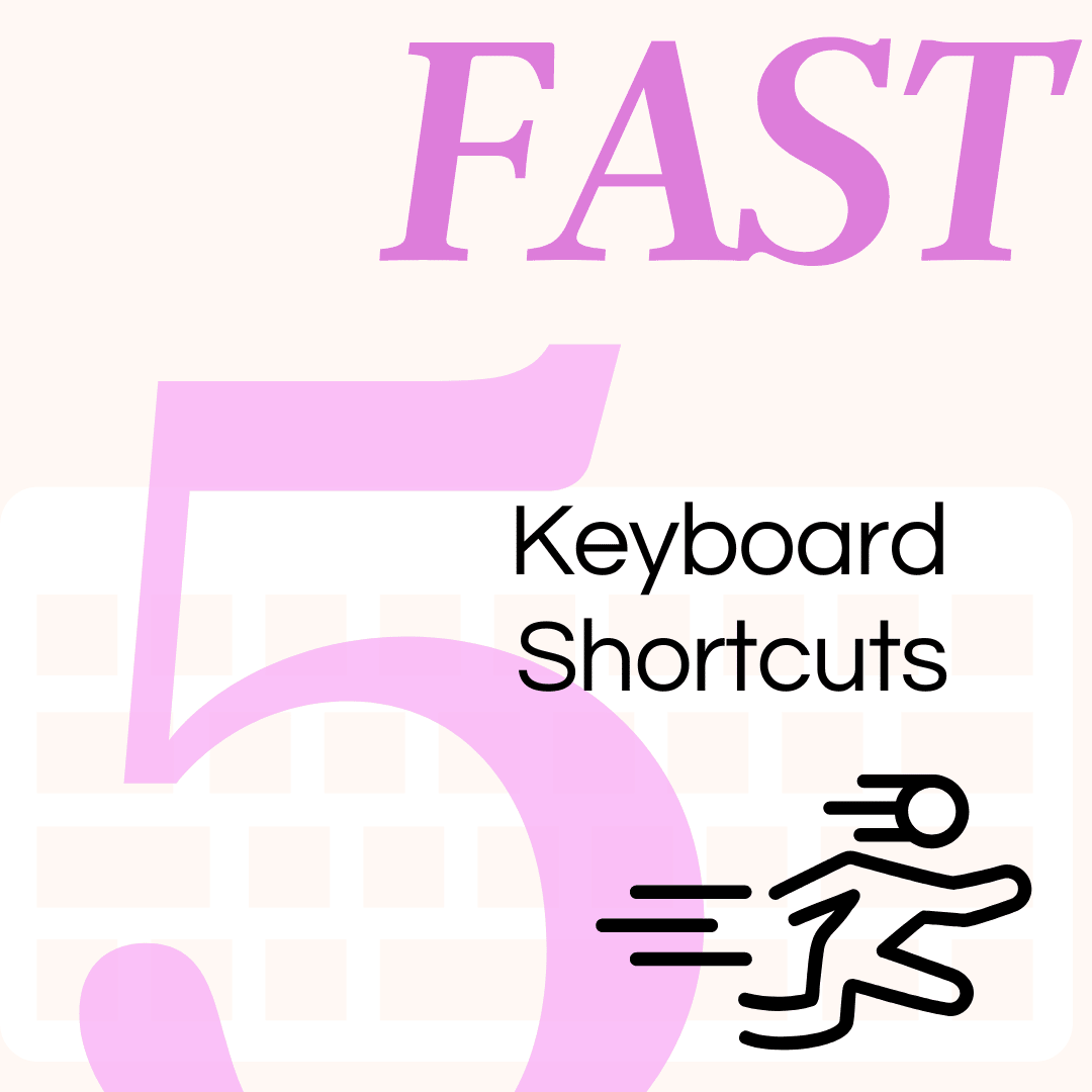 5 Fast Keyboard Shortcuts – Teacher Tech