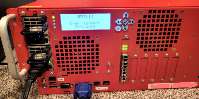 Redditor acquires decommissioned Netflix cache server with 262TB of storage