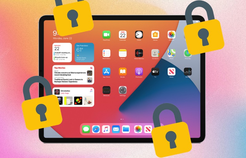 How to Lock iPad Screen While watching Video?